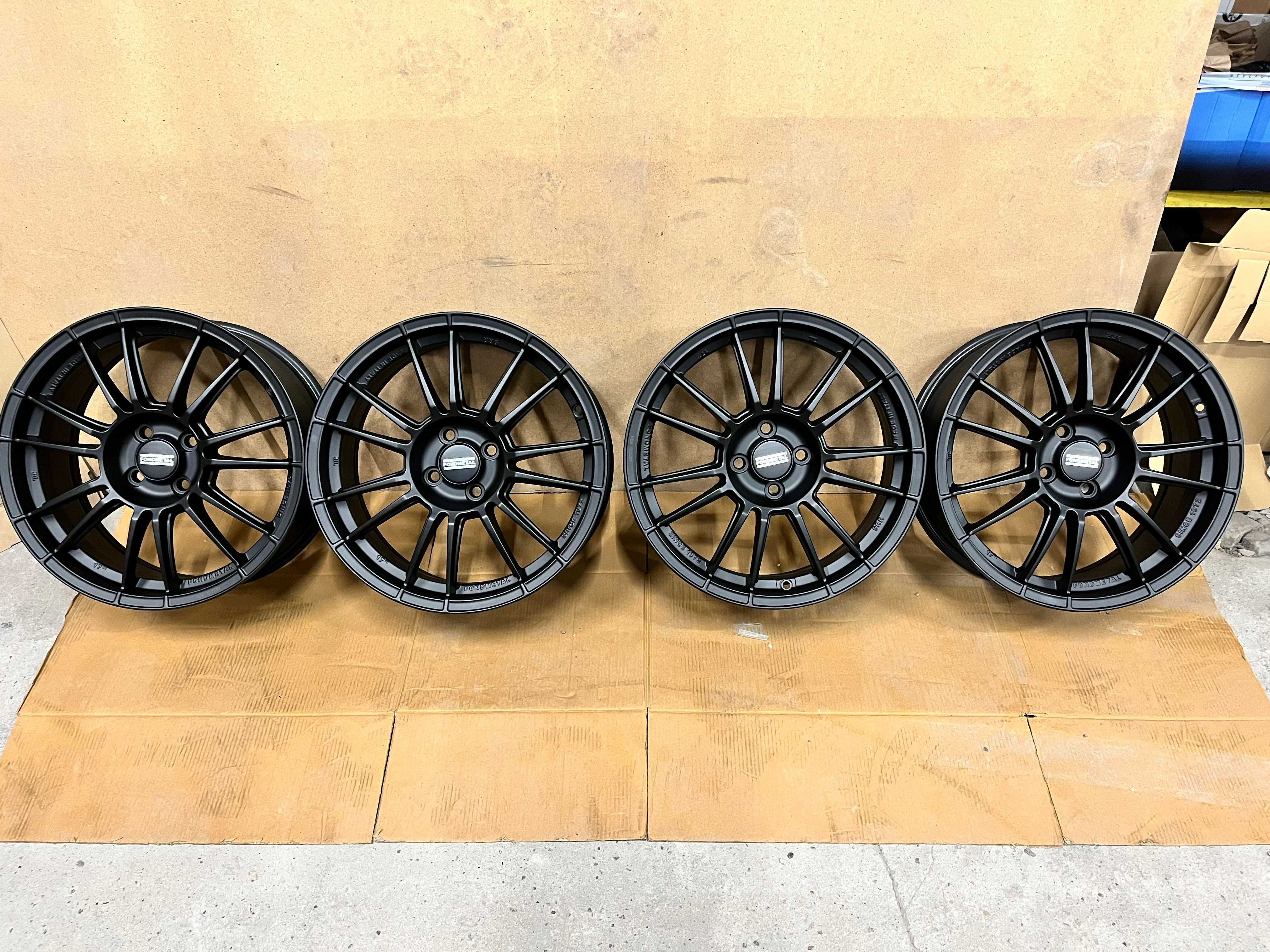 Felgi Fondmetal 9RR 7x17 4x100 ET40 oc 75 VW HONDA SKODA SEAT KIA NOWE