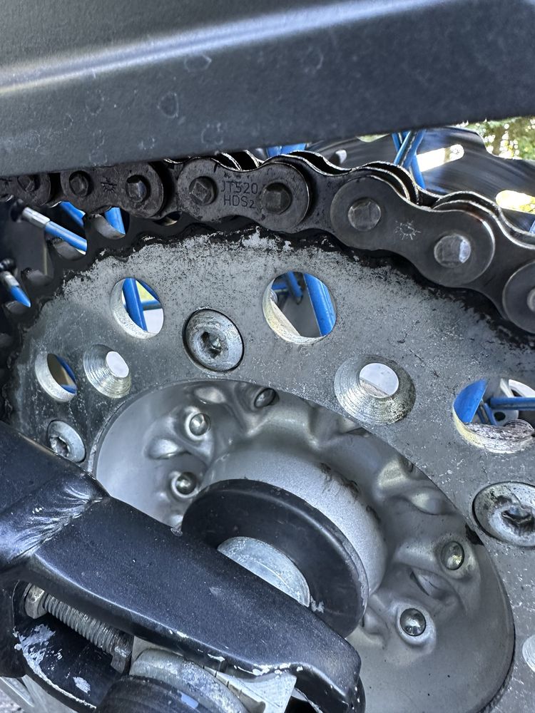 Yamaha WR250x (офіційний, на документах)