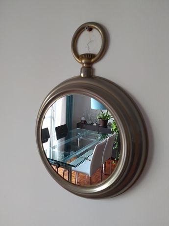 Espelho antigo em metal