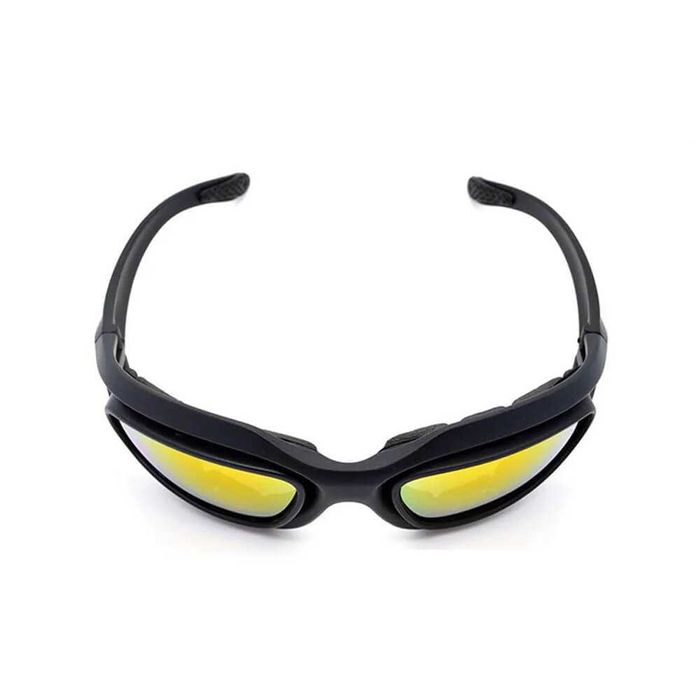 Óculos tácticos 4 Lentes intercambiáveis anti UV polarizados