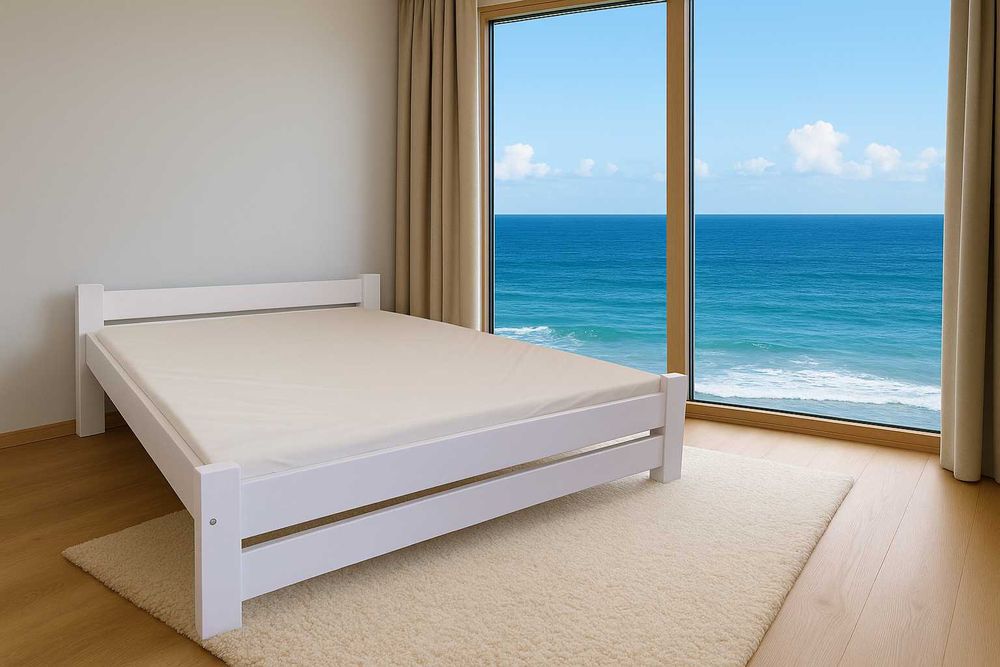 Łóżko + Materac Sprężynowy Zestaw 120x200  140x200 160x200 Dostawa