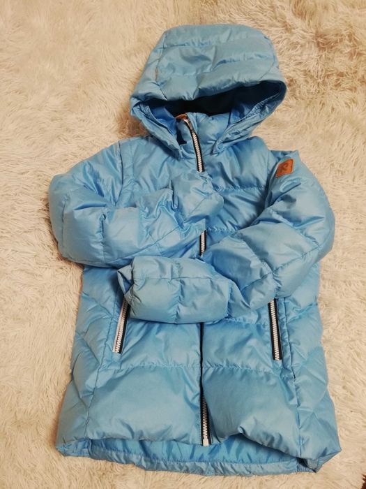 kurtka puchowa Reima 146 niebieska kurtka Reima 146