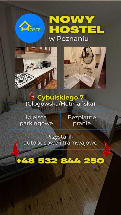 hostel Poznan /noclegi dla pracowników