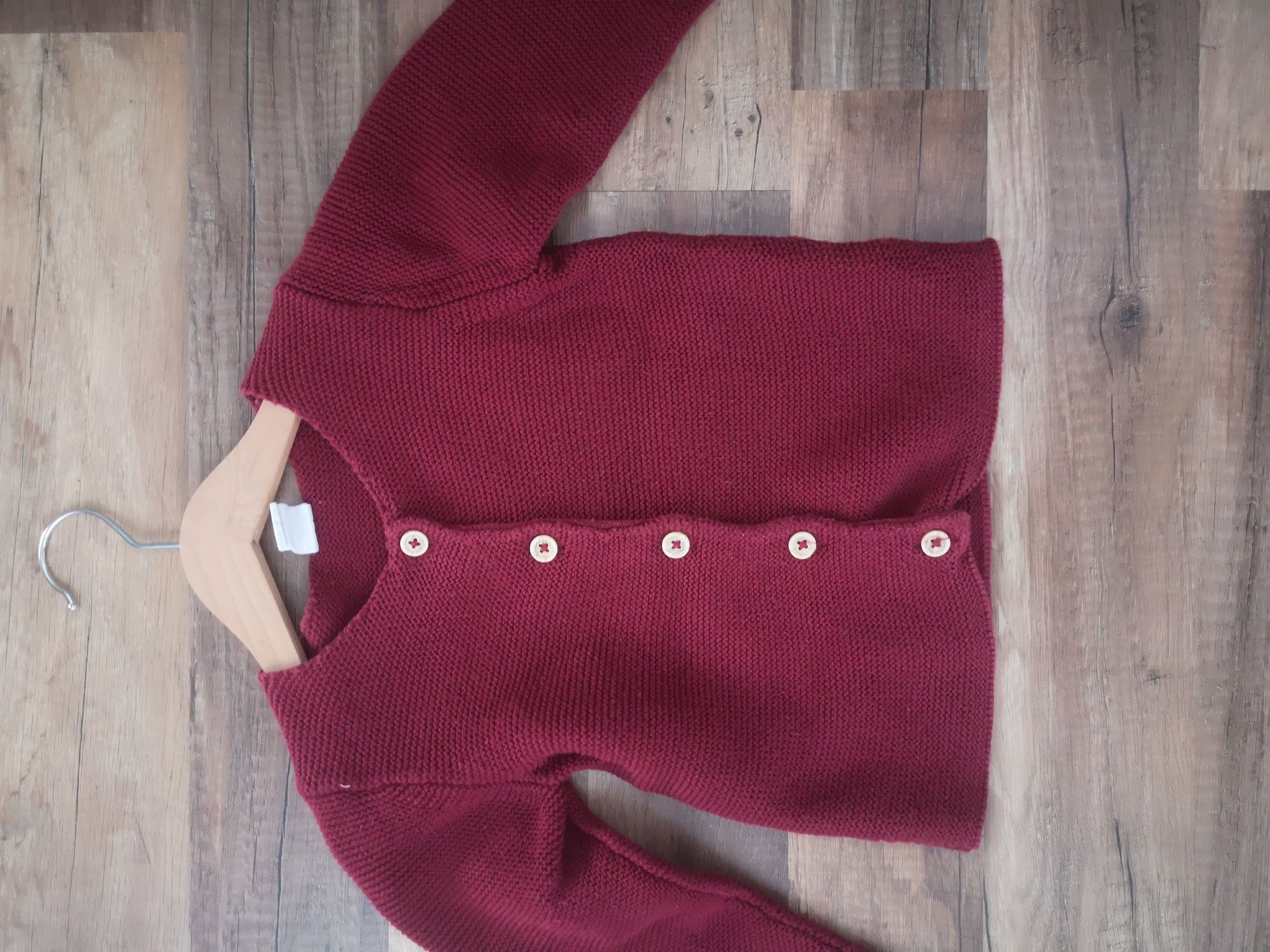 Sweter zapinany na guziki h&m 92 cm