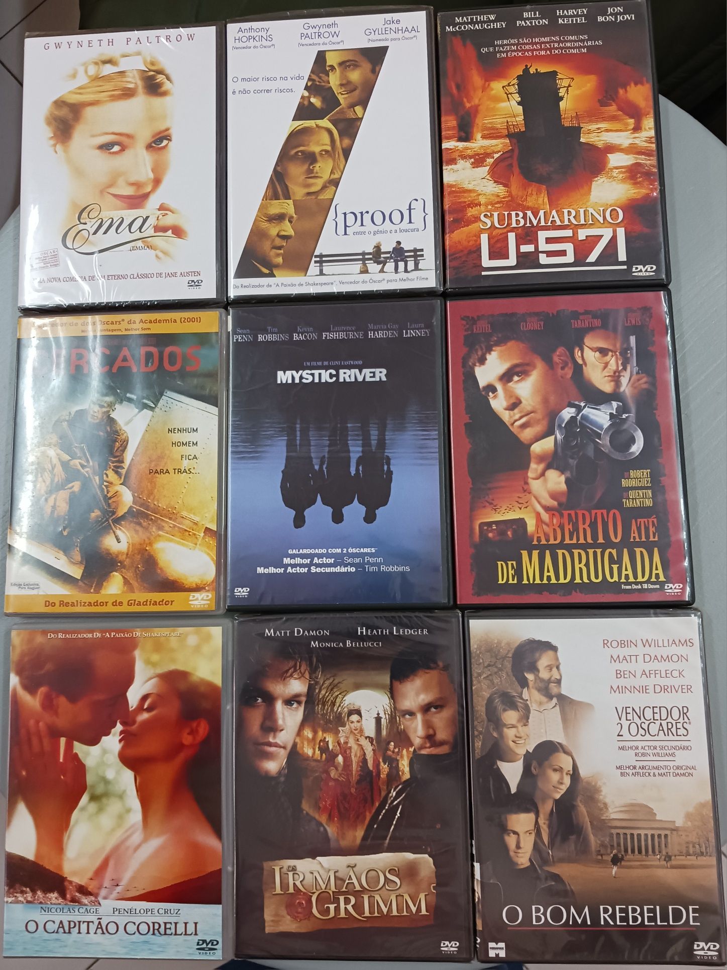 Vendo varios Dvds filmes