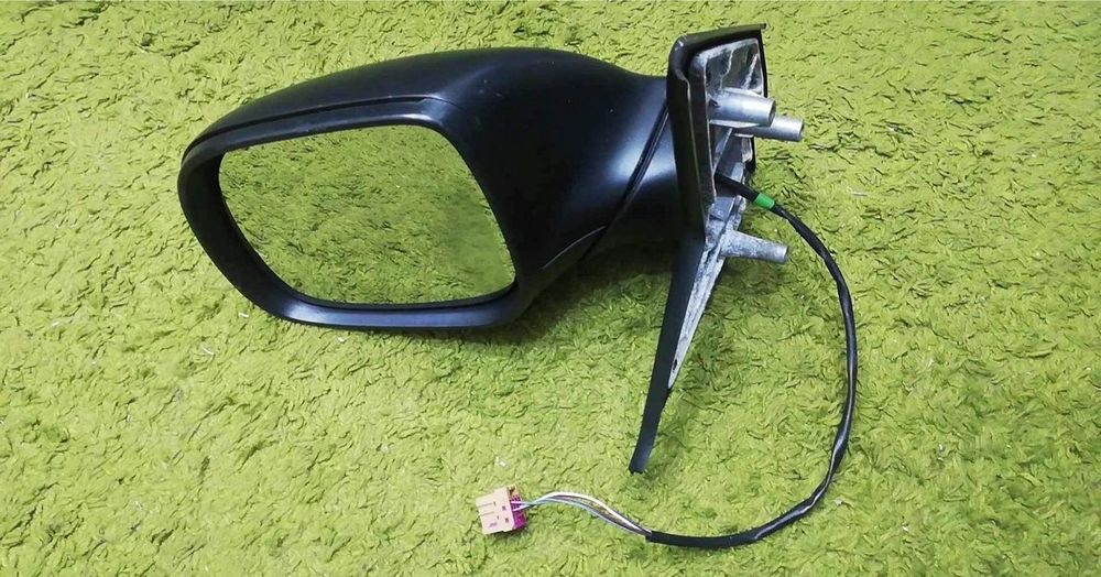 Lusterko lewe osłona szkło szybka VW Transporter T5 lift 2009 - T6 09- ORYGINAŁ