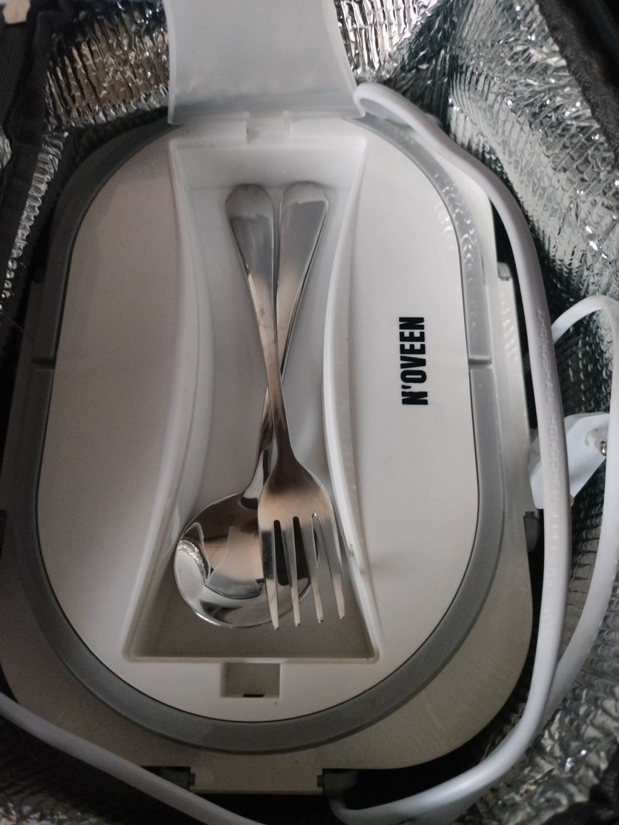 Noveen Elektryczny podgrzewacz żywności Lunch Box Szary LB510