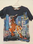 Koszulka t-shirt H&M rozmiar 104 podwójne cekiny bluzka