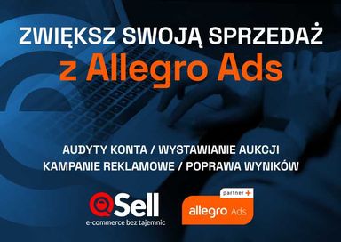 ALLEGRO ADS | wystawiane ofert | ZWIĘKSZANIE sprzedaży | e-commerce
