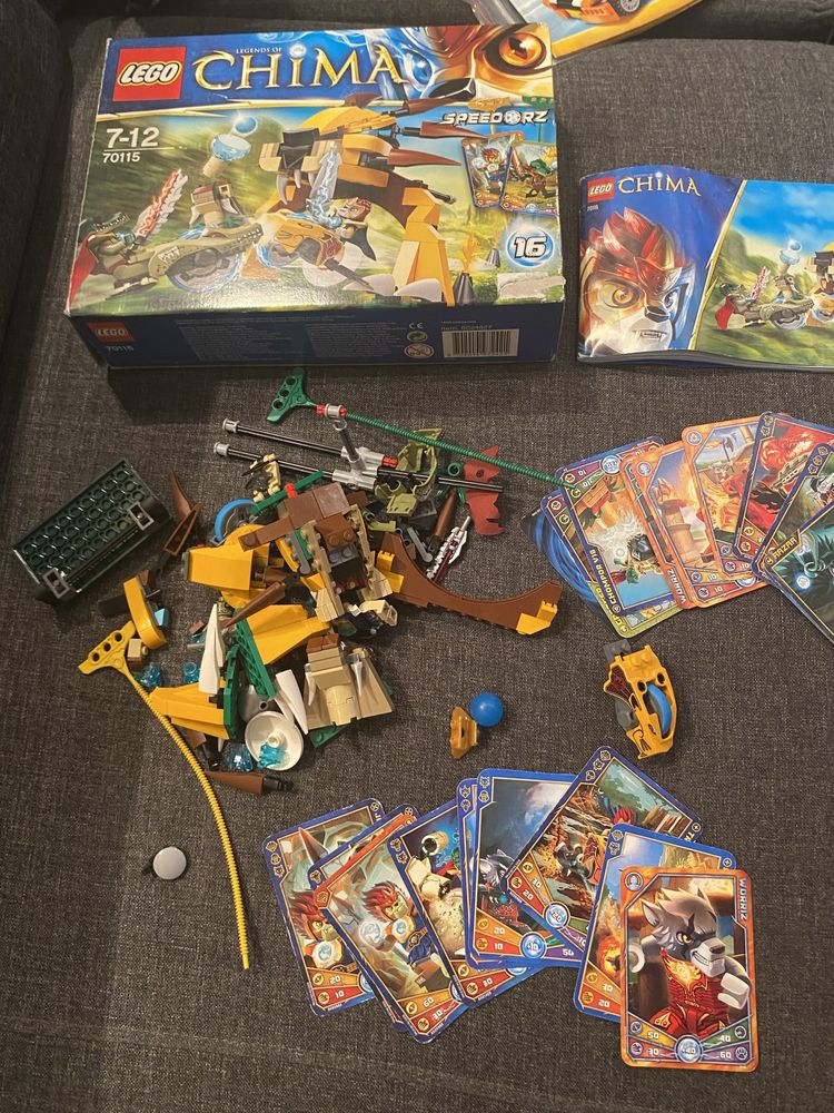 LEGO Legends of Chima Turniej Speedor 70115+2 gratisy