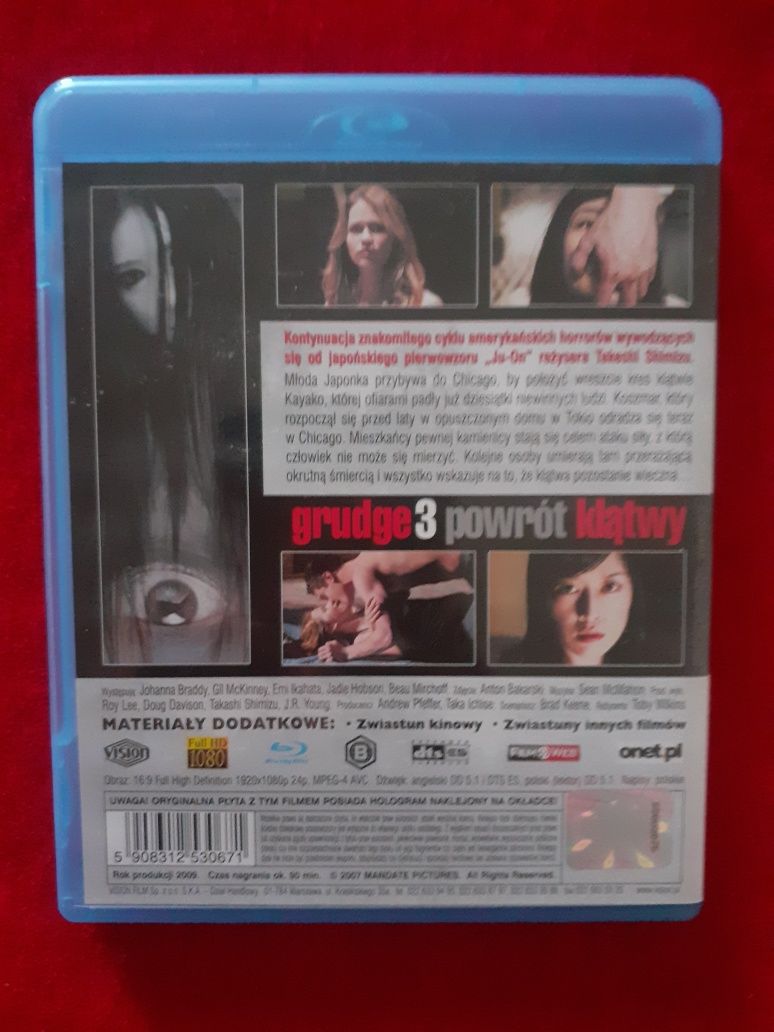 Klątwa 3: Powrót klątwy [Blu-Ray]