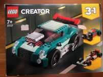 Caixa de LEGO Creator 3en1 Carro de Corrida de Rua