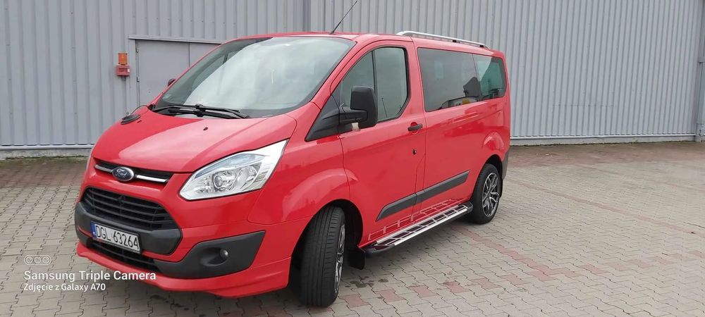 Ford Transit Custom OKAZJA  !!!  TRANSIT custom 2.2 TDCI 9 osobowy L1H1 Salon Polska