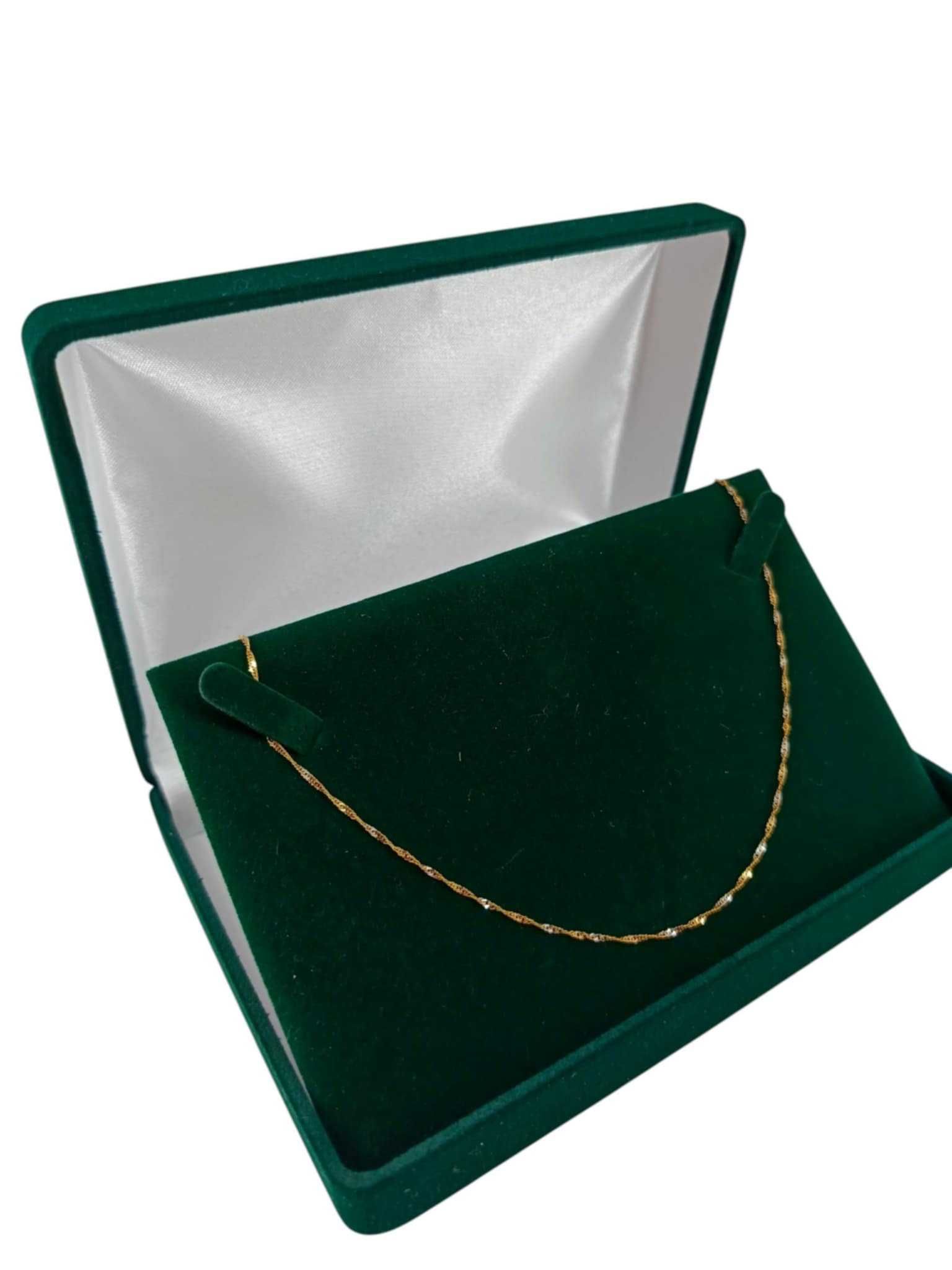 Piękny złoty Łańcuszek 585 1,09g