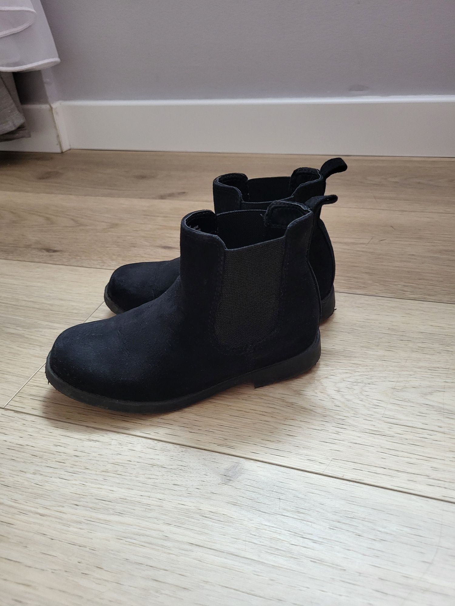 Czarne botki H&M r.27