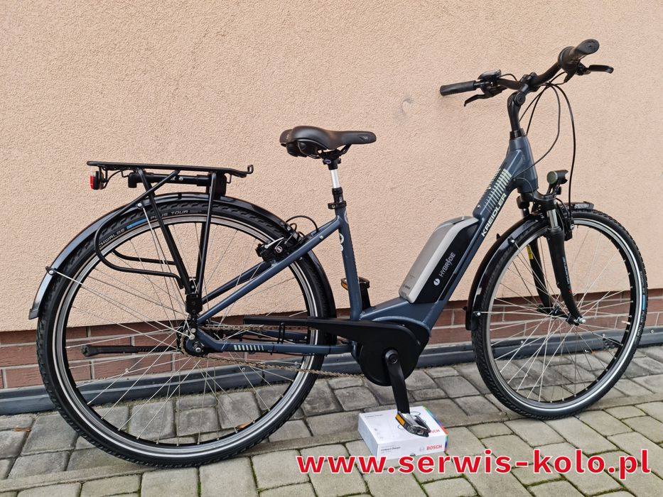 Rower elektryczny damski damka KREIDLER koła 28 SHIMANO aluminium WYS