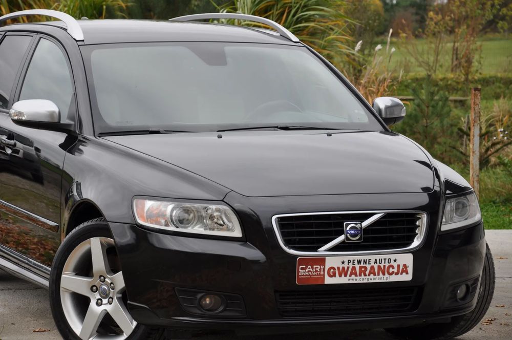 Volvo V50 ROK 2008-CZARNE LIFT*R-Design v50*Motor-2.0*KREM-SKÓRY*Alu17*Gwarancja