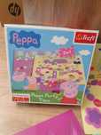 Gra dla dzieci Peppa party time trefl 2w1