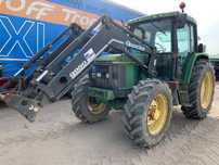 JOHN DEERE 6200 z turem, Quicke