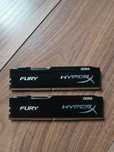 HyperX Fury RAM 2x4gb MHz 2133