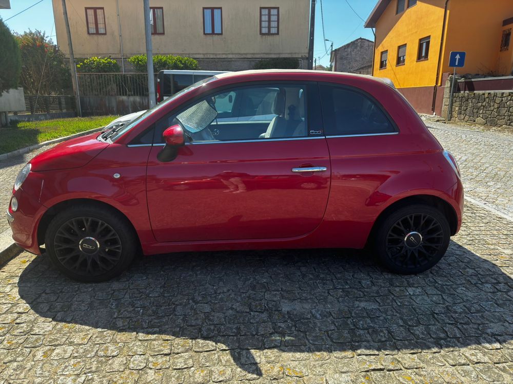 Fiat 500C caixa automática