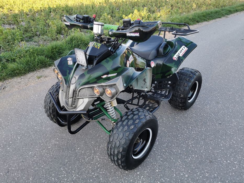 Quad KXD Bombardier 125CC 3+R XXL Koła 8" BDB STAN