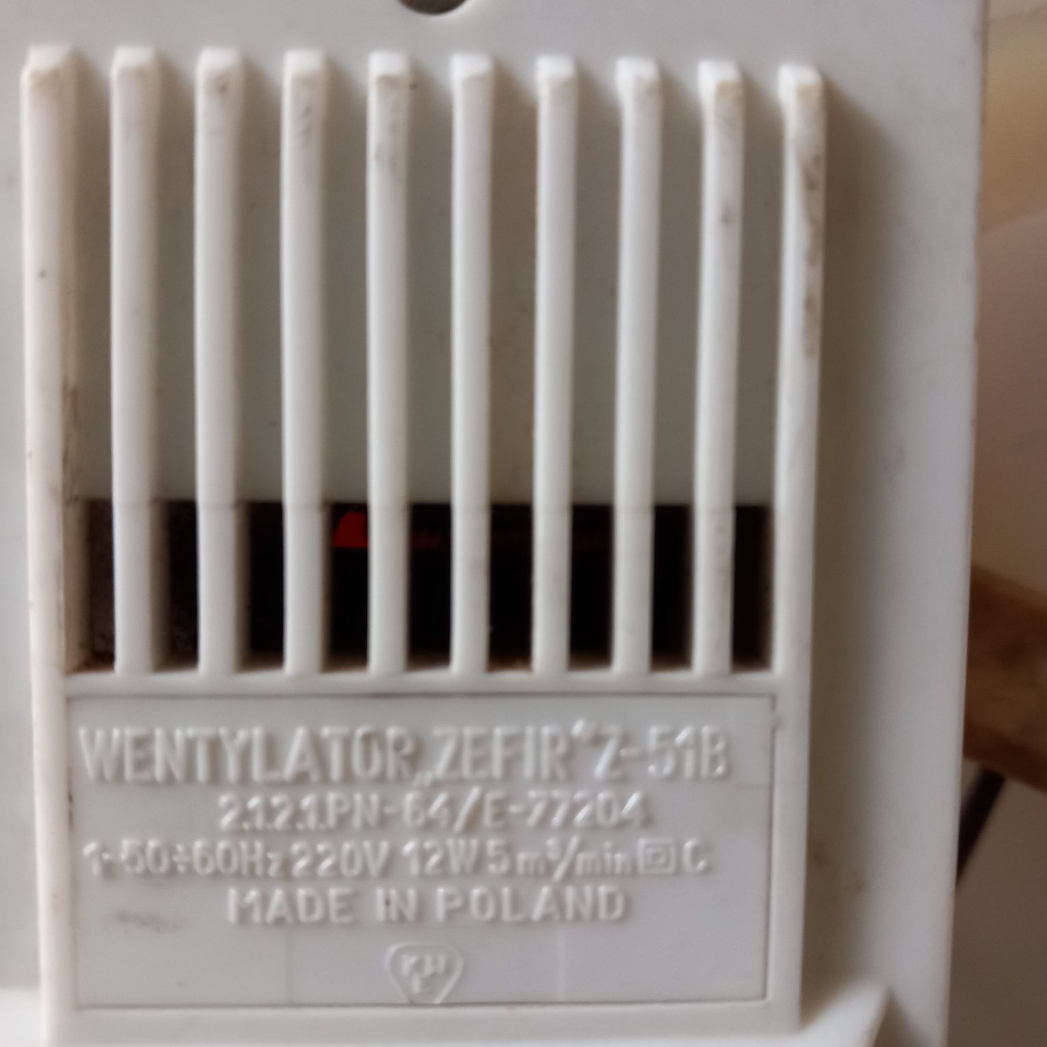 Wentylator Zefir PRL