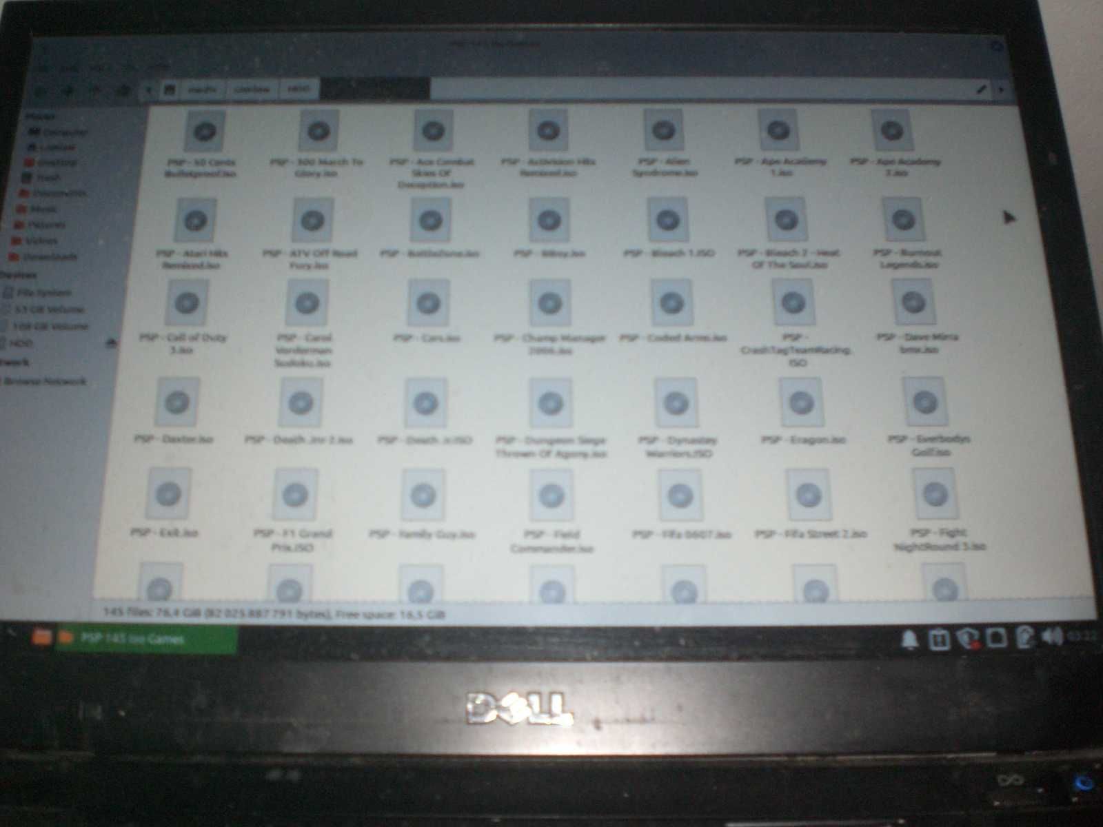 HDD 2.5 SATA z 237 gier na PSP w .iso .cso zawiera obrazy tych gier
