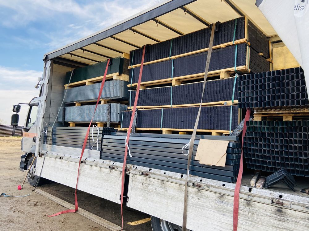 Panele ogrodzeniowe, panel fi 4 + montaż