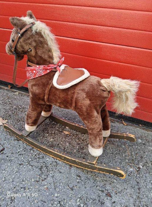 Baloiço Cavalinho para Bebé/Criança - VINTAGE