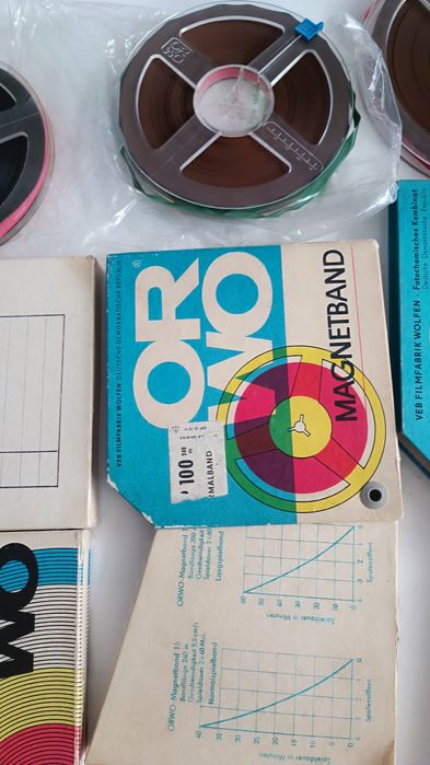 Магнитная лента ORWO ГДР-DDR