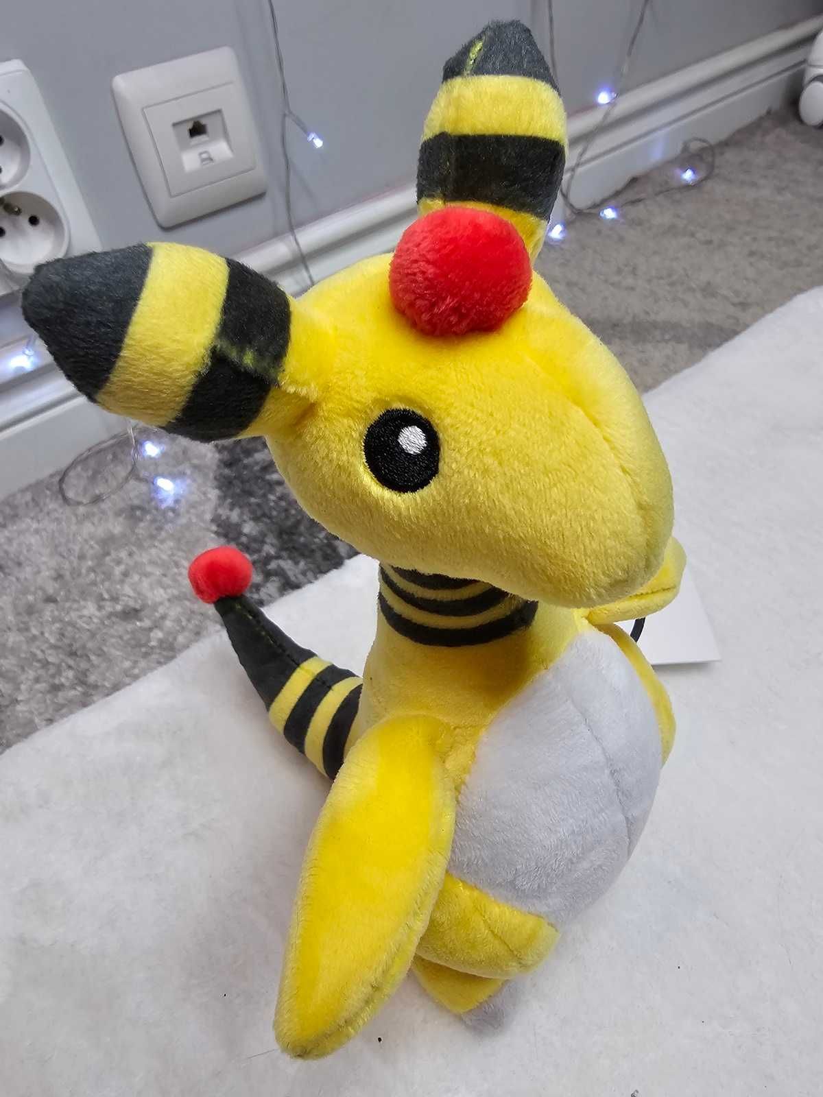 Pokemon Ampharos oryginalny z Pokemon Center maskotka pluszak