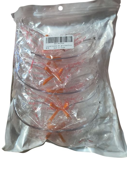 Okulary ochronne przezroczyste 6szt