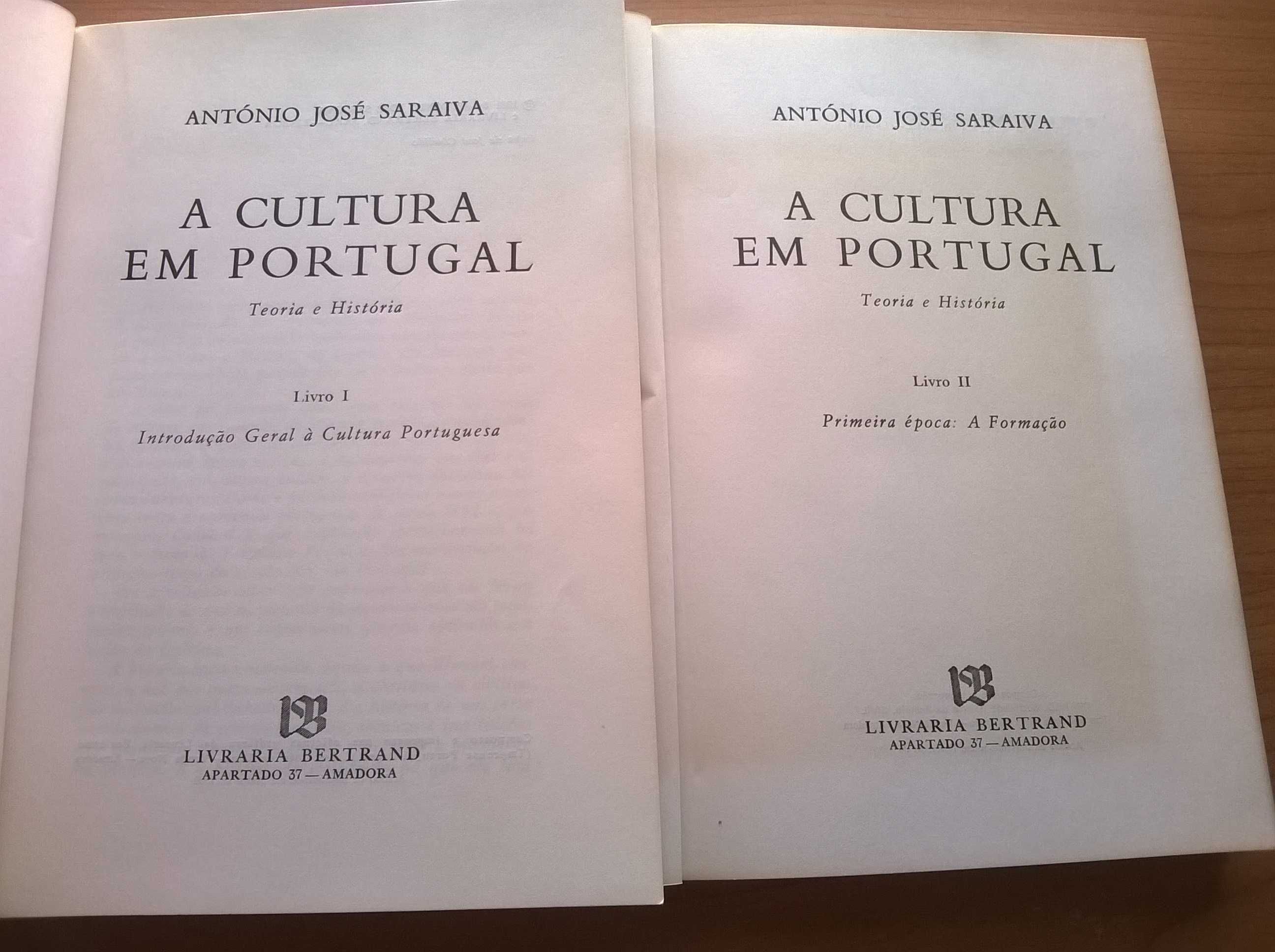 A Cultura em Portugal (livros I e II) - António José Saraiva