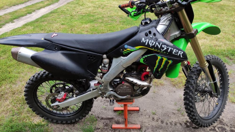 Kawasaki kx250f 2008