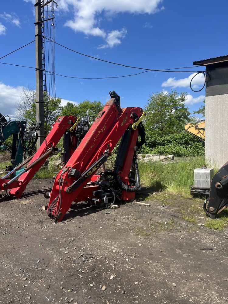 Кран маніпулятор Palfinger Epsilon 140z з пультом 9.5м   Loglift Hiab