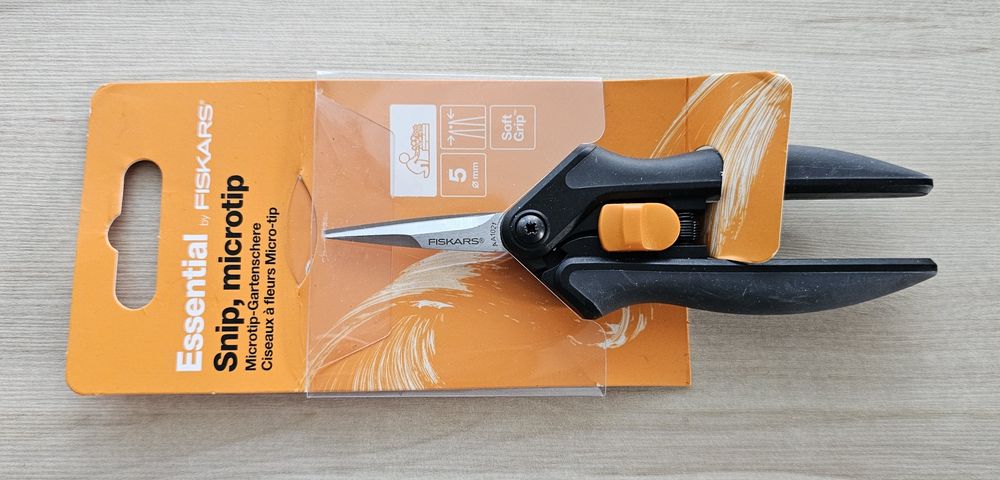 FISKARS Piłka Ręczna + Sekatorek + Nożyce ZESTAW Ogrodowy NOWY