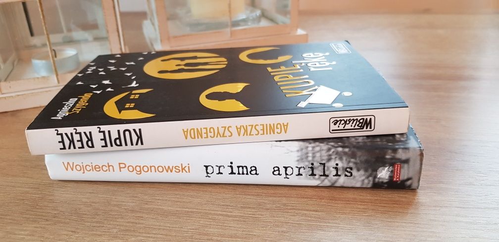 2 książki A. Szygenda + Wojciech Pogonowski prima aprilis