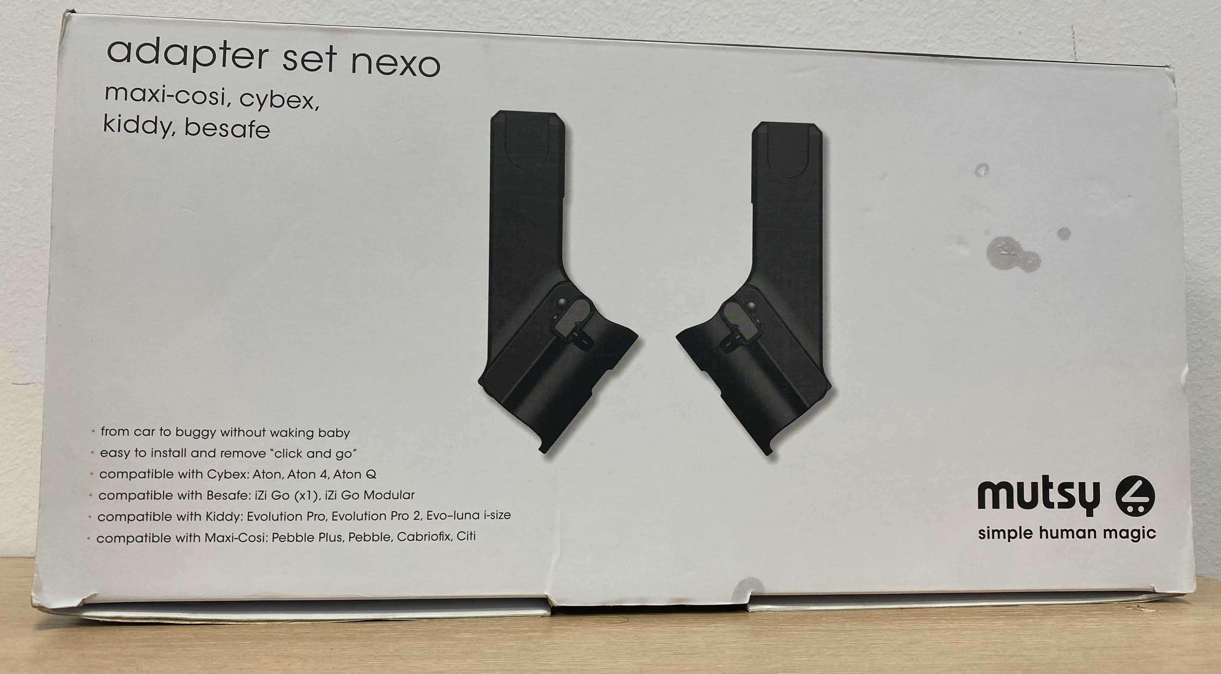 Mutsy Nexo Adapter - adaptery do wpięcia fotelika