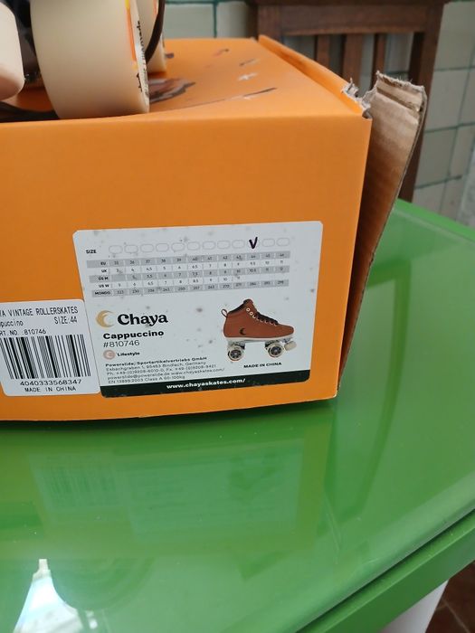 Patins quatro rodas Chaya vintage _Cappuccino  roller skates