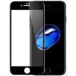 Szkło hartowane 5D do iPhone 7 / 8 / SE (2020/2022) z czarną ramką
