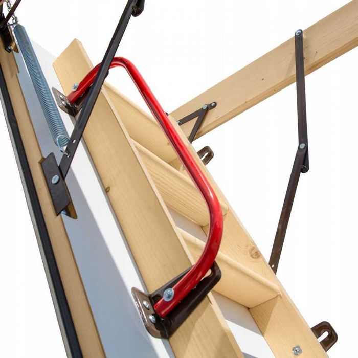 Drewniane schody strychowe NORDIC 87mm 120x80 + dodatkowa uszczelka