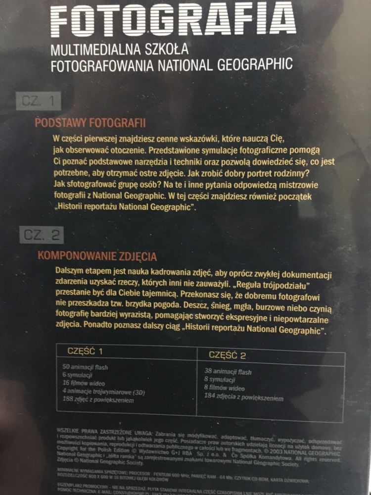 Kurs fotografowania z National Geographic