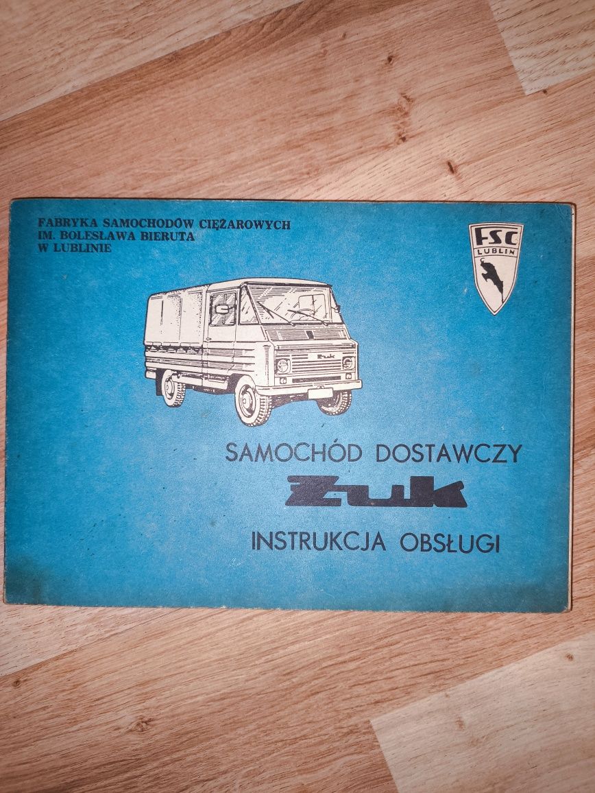 Orginalna książka budowy Żuka + Instrukcja obsługi + 2x schematy
