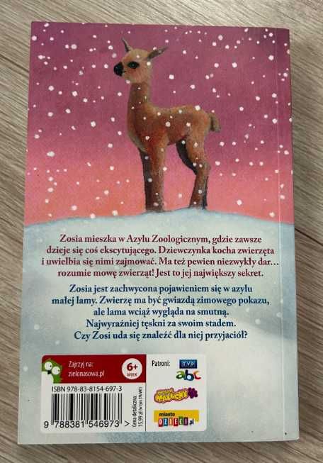Zosia i jej zoo. Przyjacielska lama. Amelia Cobb