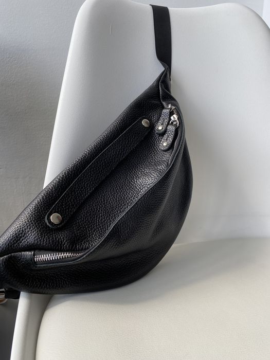 Сумка натуральная кожа через плечо