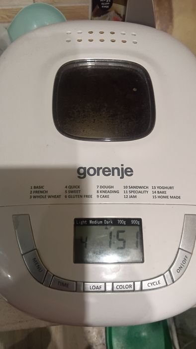 Хлебопечка Горение