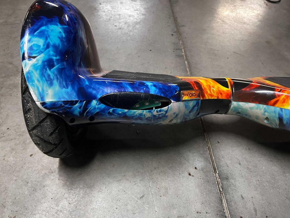 Hoverboard elektryczny OIO 1000W DUŻA – Pompowane Koła 10" Flame
