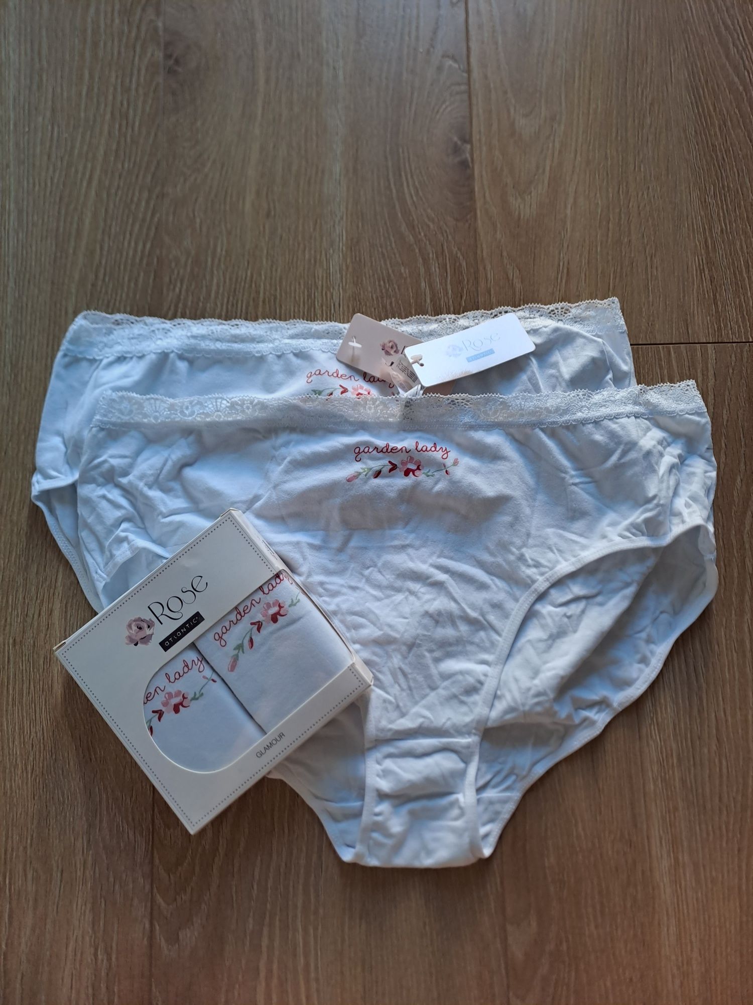 2+1 Majtki damskie Atlantic, rozmiar 3XL, 2PACK, wysoki stan