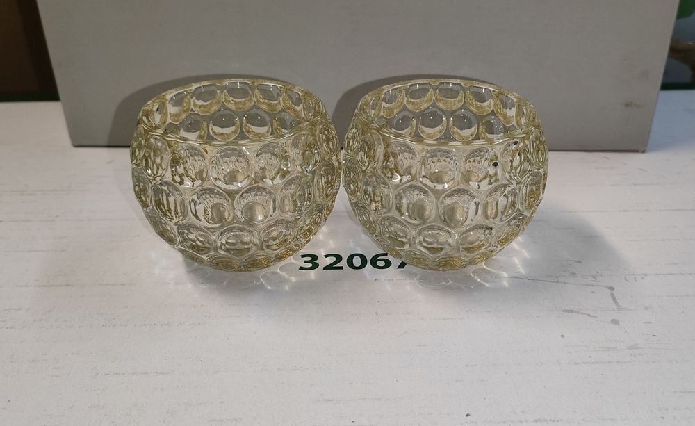 2x Świecznik lampion + 3 opakowania świeczek brokatowych